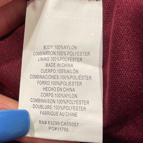 NÉW WITH TAGS LACE/MESH LONG SLEEVE TIGHT DRESS - Picture 10 of 11